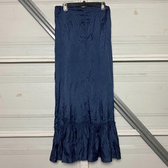 Twelfth Street by Cynthia Vincent for Piperlime Midnight Blue Maxi Skirt - Picture 2 of 7